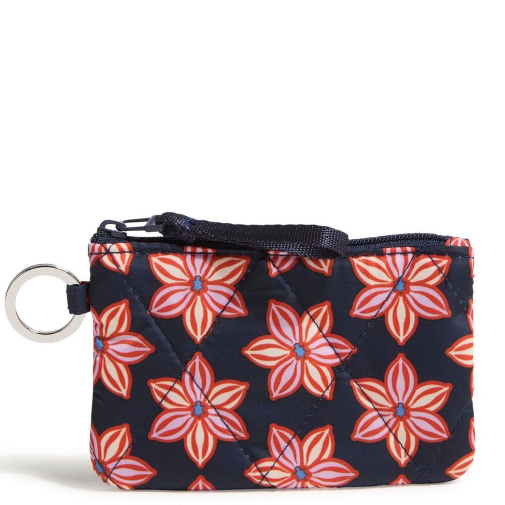 NWT Vera Bradley Floral Burst Zip ID Holder